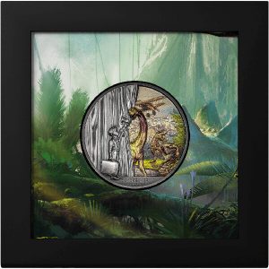 2023-Palau-Daydreamer-Adventure-2oz-Silver-Antiqued-Coin-GR-Reserve-Box