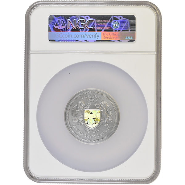 Binary Eagle MS 69 Antiqued NGC_O