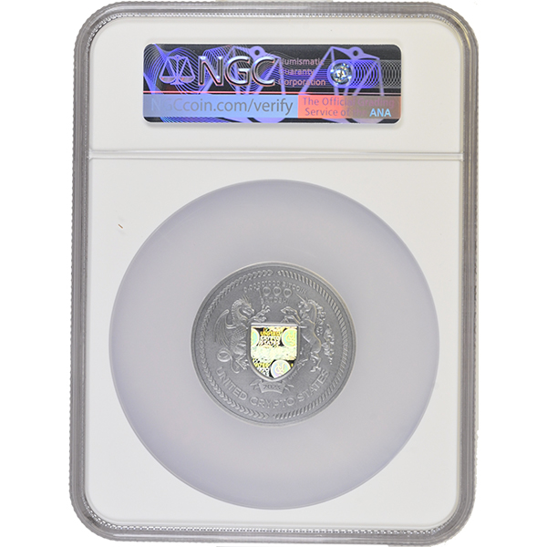 Binary Eagle MS 70 Antiqued NGC_O