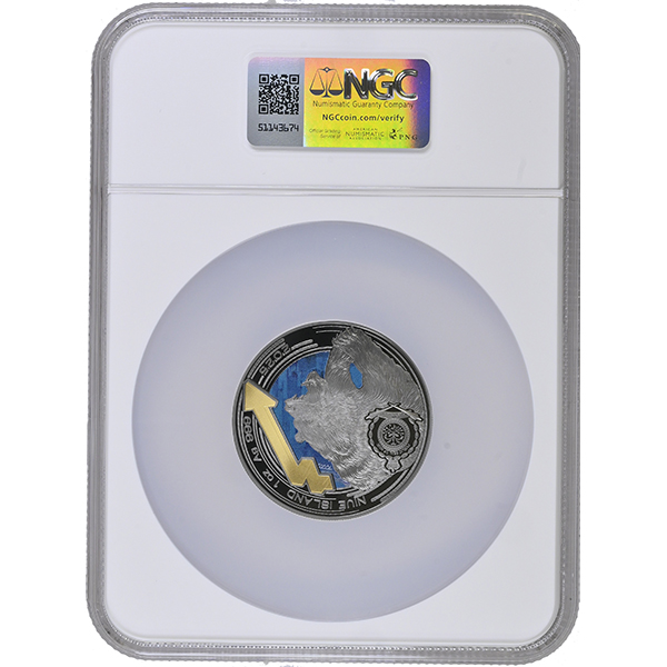 Bull and Bear Markets Ruthenium Edition PF 70 Ultra CameoO