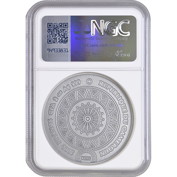 Comanche MS 70 Antiqued NGC_O