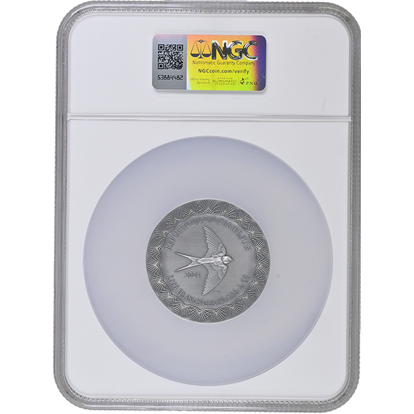 Eros and Psyche MS 70 Antiqued NGC_O