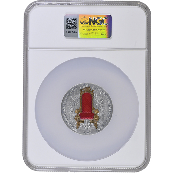 Mongol Empire MS 70 Antiqued NGC_O