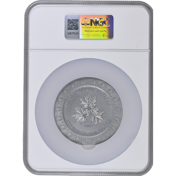 Nymphs and Satyr MS 70 Antiqued NGC_O