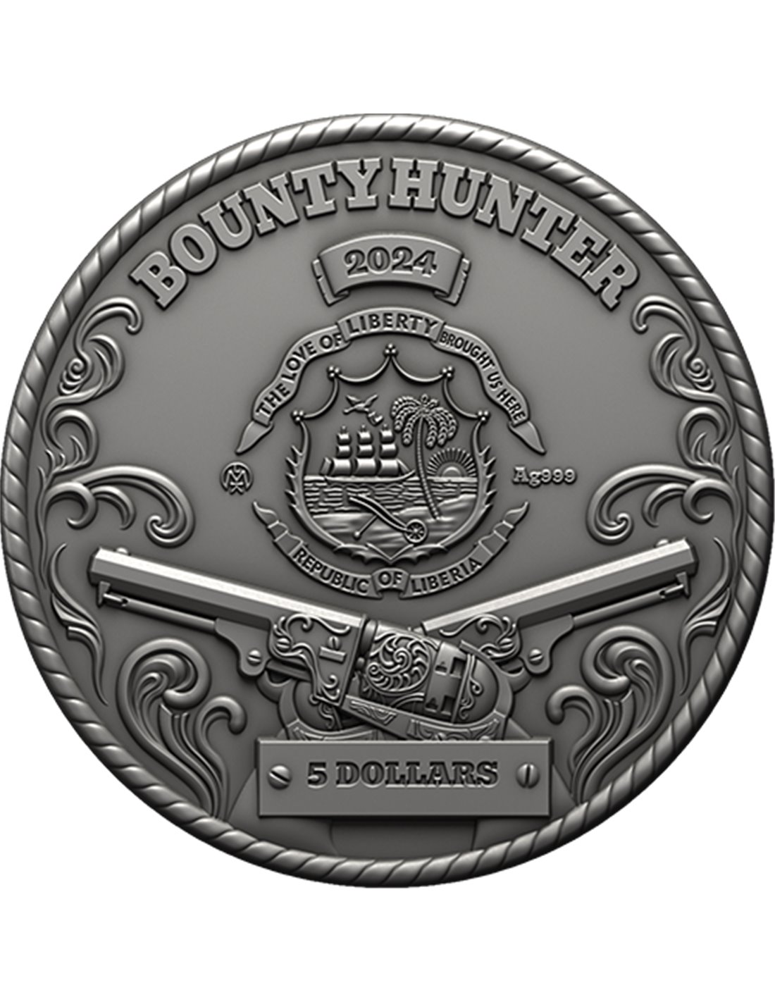 bounty-hunter-2-oz-moneta-serebro-5-liberiya-2024-2